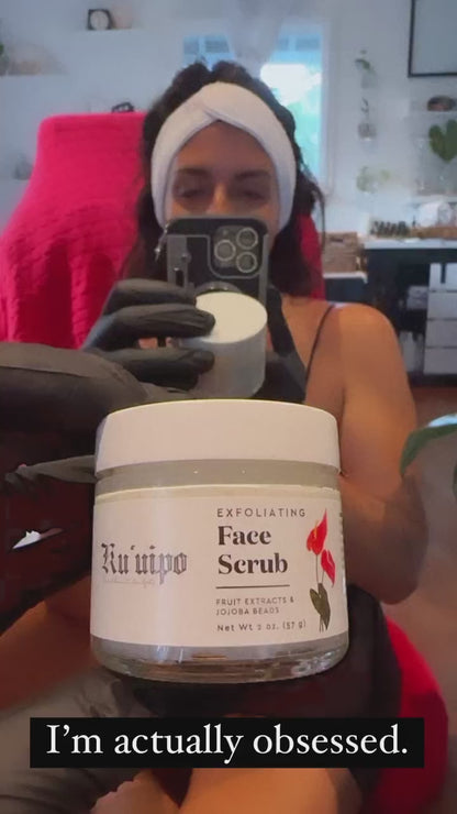 Exfoliating Face Scrub aka Facial in a Bottle